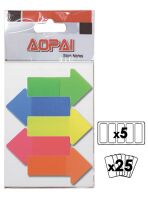 Sticky Notes Βέλος 15x7cm-5Τμχ (Σ3125)