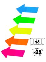 Sticky Notes Βέλος 15x7cm-5Τμχ (Σ3125)