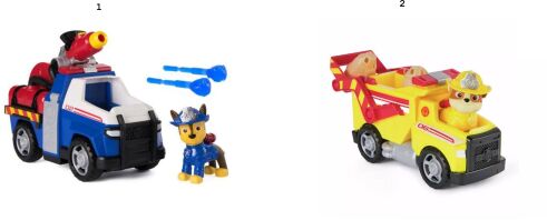 Paw Patrol Fire Rescue Θεματικά Οχήματα-2 Σχέδια (6072699)