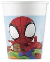 Ποτήρια Spidey Χάρτινα 200ml 8Τμχ (94877)