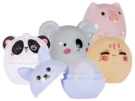 Martinelia Animals Lip Balm-5 Σχέδια-1Τμχ (C-24156)