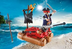 Playmobil Βαλιτσάκι Πειρατής Με Σχεδία (5655)