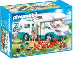 Playmobil Αυτοκινούμενο Οικογενειακό Τροχόσπιτο (70088)