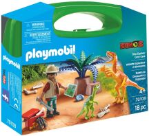 Playmobil Maxi Βαλιτσάκι Εξερευνητής & Δεινόσαυροι (70108)