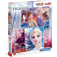 Clementoni Παζλ 2X60 Disney Frozen 2 (1200-21609)