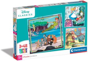 Παζλ 3X48 Disney Classics (1200-25302)