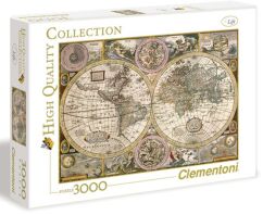 Clementoni Παζλ 3000 Χάρτης Αντίκα (1220-33531)