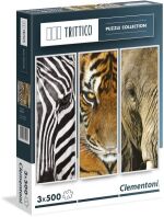 Παζλ 3X500 Trittico-Animals (39307)