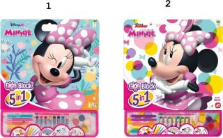 Minnie Dooble Fun 5 In 1 Σετ Ζωγραφικής-2 Σχέδια (1023-62760)