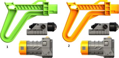 Silverlit Laser M.A.D Αξεσουάρ 20M Sniper Kit-2 Χρώματα (7530-86847)