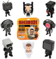 Skibidi Toilet Mini Φιγούρα Μονή-8 Σχέδια-1Τμχ (1013-13000)