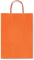 Sadoch Χάρτινη Τσάντα Πορτοκαλί 26cm (SDF26488)