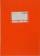 A&G Τετράδιο Πορτοκαλί Number One 17x25 50 Φύλλων 70gr-1Τμχ (13437)