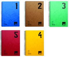 A&G Τετράδιο Simple Σπιράλ 17x25 2 Θεμάτων 60 Φύλλων-1Τμχ (14584)