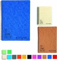 A&G Τετράδιο Minimal Σπιράλ 17x25 2 Θεμάτων 80 Φύλλων-1Τμχ (14607)