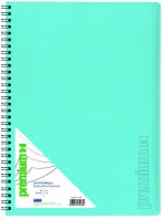 A&G Σουπλ Σπιράλ Α4 Τιρκουάζ 20 Θέσεων (32174)