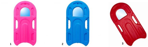 Σανίδα Κολύμβησης Με Τζαμάκι-3 Σχέδια (2255)