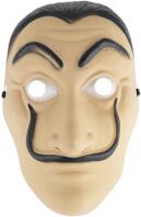 Clown Μάσκα Πλαστική Νταλί (72655)