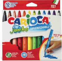 Carioca 12 Μαρκαδόροι Jumbo (40569)