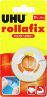 UHU Rollafix Διάφανη Κολλητική Ταινία Ανταλλακτικό 25x19mm (7001159)