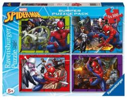 Ravensburger Παζλ 4x100 Spiderman (12001076)