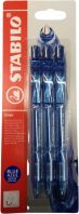Stabilo Στυλό 308 Μπλε - 3Τμχ (11308341)