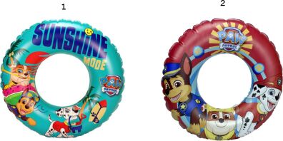 Gim Paw Patrol Κουλούρα Θαλάσσης 51cm-2 Σχέδια (870-48110)