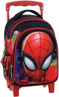 Spiderman Global 26 Σακίδιο Νηπιαγωγείου Trolley (337-13072)