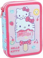 Hello Kitty Cupcake 26 Κασετίνα Διπλή (335-77100)