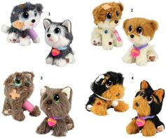 Λούτρινο Σώσε Τα Αδεσποτάκια-4 Σχέδια (19030)