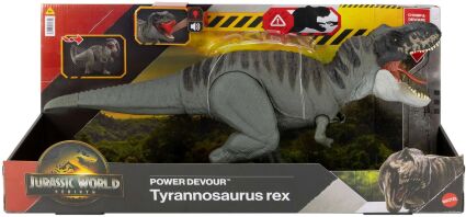 Jurassic World Rebirth T-Rex Με Επαναλαμβανόμενο Δάγκωμα Και Ήχους (JCH02)