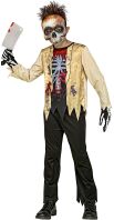 WM Στολή Παιδική Zombie Skeleton No 8-10 (98257)