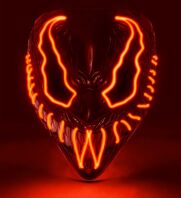 WM Μάσκα Red Led Monster (30338)