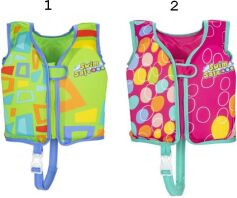 Bestway Γιλέκο Κολύμβησης Swim Safe M/L-2 Σχέδια (32177)