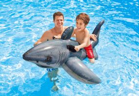 Intex Φουσκωτό Great White Shark Ride-On (57525NP)