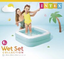 Intex Πισίνα Play Box 85x85x23cm-2 Χρώματα (57100NP)