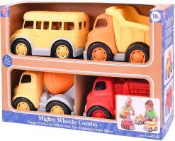 Playgo Mighty Wheels - Οχήματα Combo (9407)