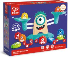 Hape Early Explorer Ξύλινη Ζυγαριά Monster Math Scale (E0511)