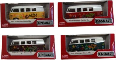 KIN Volkswagen Classical Bus 1962 1:32-4 Σχέδια-1Τμχ (KT5060WM)