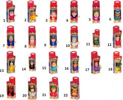 YW Κούκλες Κουκλοθέατρου Finger Puppet - 22 Σχέδια (7316)