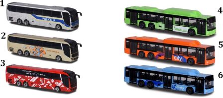 Majorette D/C Oχήματα+Trailer 13cm 1:64-6 Σχέδια (212053150)