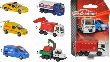 Majorette D/C Οχήματα Πόλης 7.5cm-6 Σχέδια  (212057500)