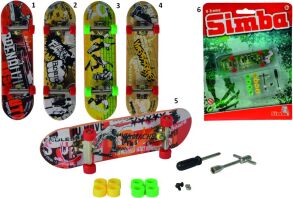Simba Finger Skateboard-6 Σχέδια (103302162)