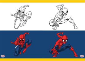 Spiderman Τετράδιο Καρφίτσα 17x24 40 Φύλλων-2 Σχέδια-1Τμχ (000508767)