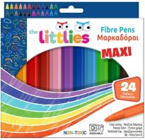 The Littlies Μαρκαδόροι Χοντροί 24Τμχ (000646230)