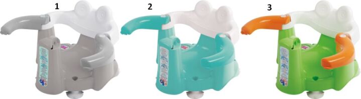 Ok Baby Crab Ανοιγόμενο Δαχτυλίδι Μπάνιου-3 Χρώματα (ΜΚΙ0009ΟΚ-871)