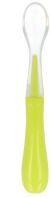 Akuku Κουτάλι Με Μαλακή Άκρη Σιλικόνης 4m+ Πράσινο (A0129)