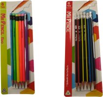 Μολύβι SDC Ριγωτό Β-6Τμχ (Σ0512.6)