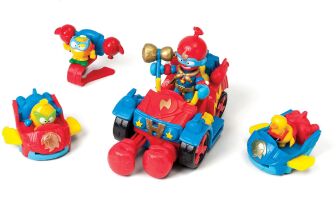 Superzings Με 4 Φιγούρες Balloon Boxer (1013-62112)