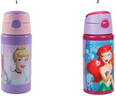 Gim Παγούρι Flip Αλουμινίου Princess 500ml-2 Σχέδια (551-44248)
